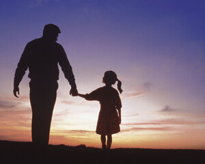 حب البنت لأبيها