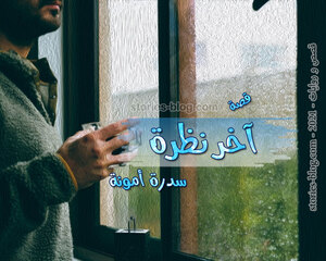 قصة آخر نظرة للكاتبة سدرة أمونة كاملة
